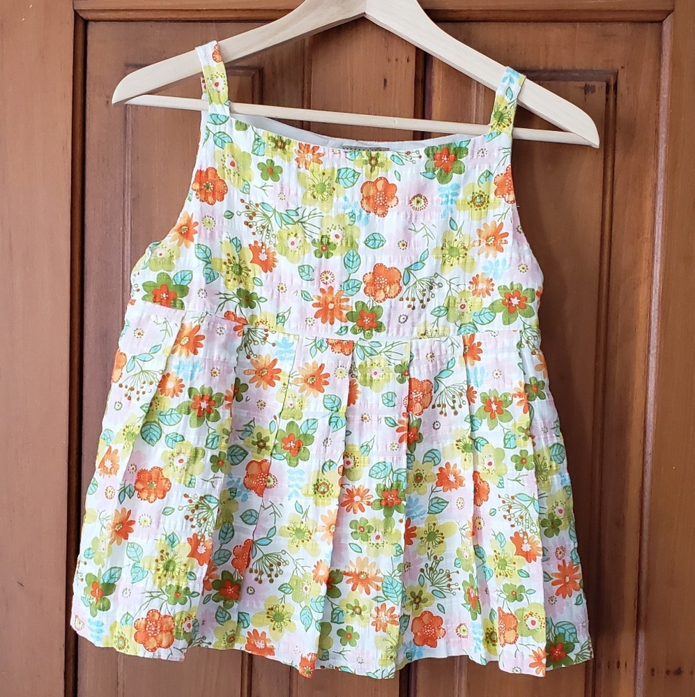 Girls size 16 vintage inspired summer top